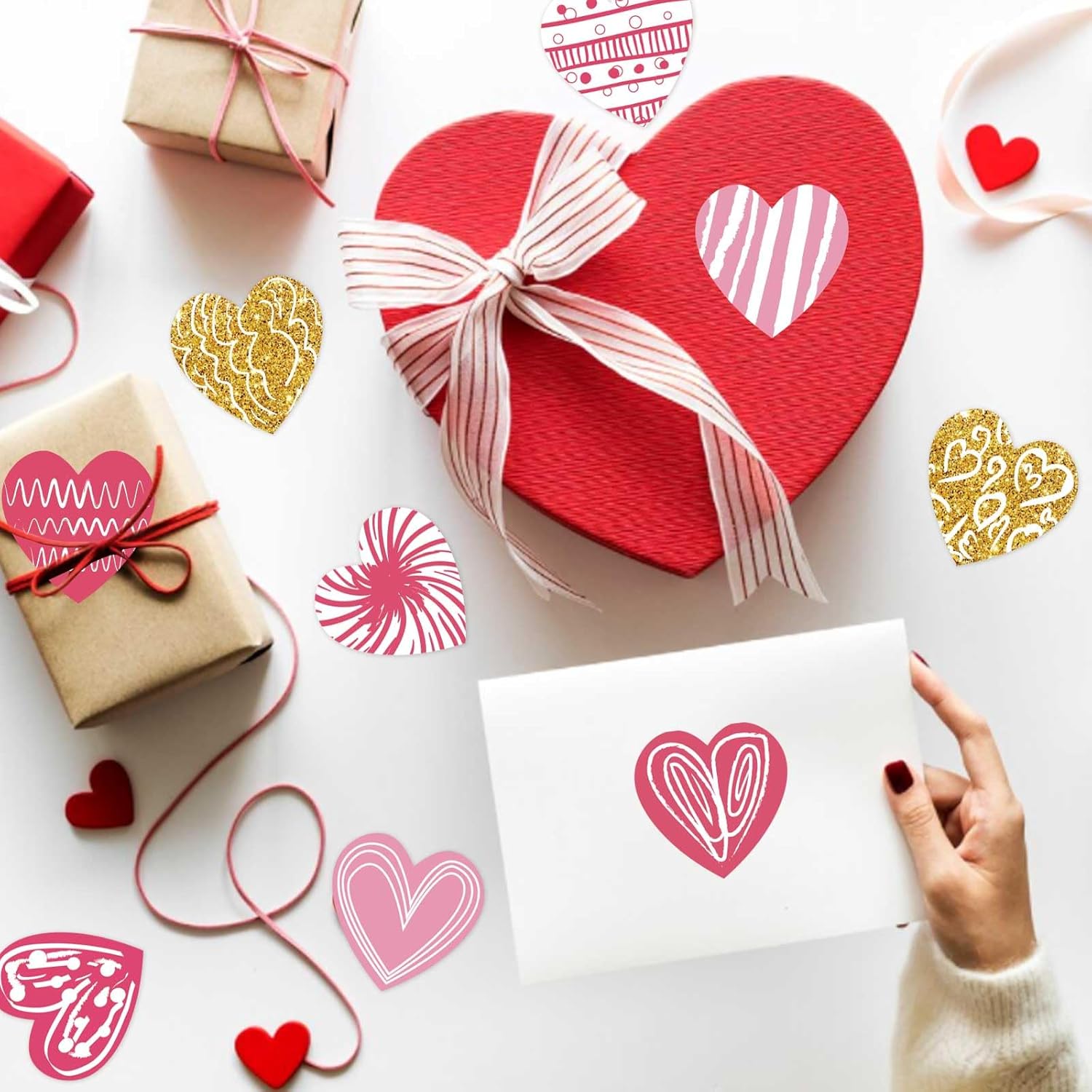 Gift packaging stickers