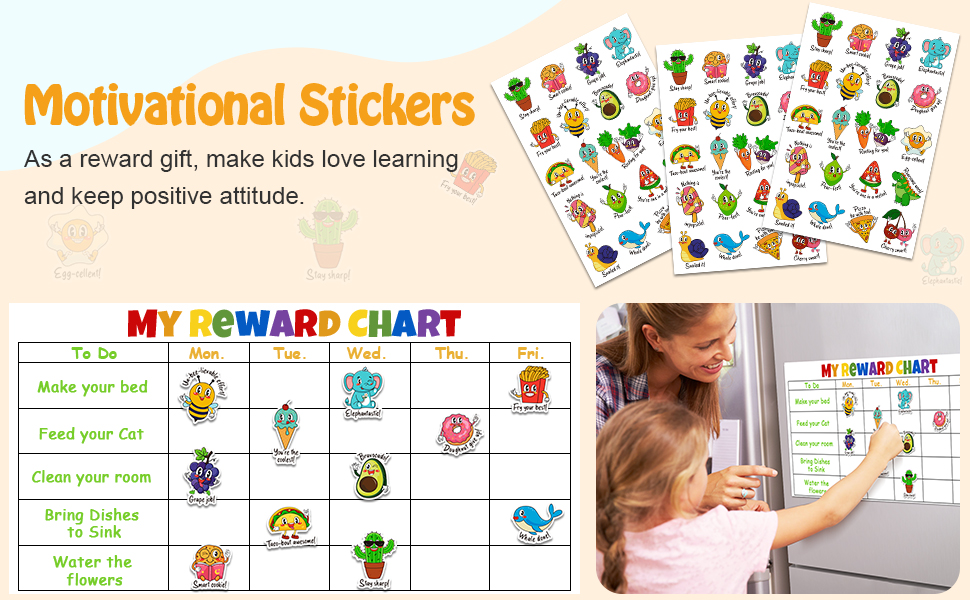 Reward stickers