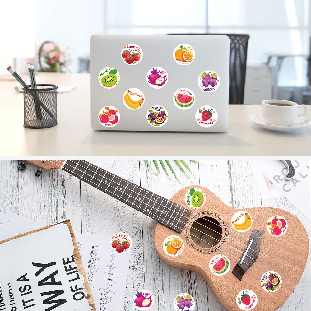 Fruit pattern stickers